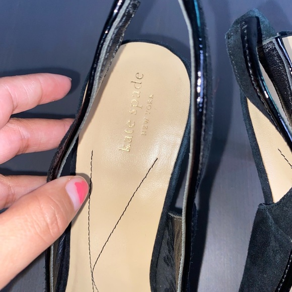 Kate Spade Suede Slingback Pumps - Picture 3 of 8